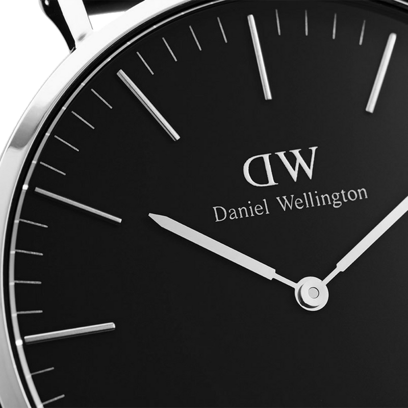  Shop Authentic Daniel Wellington Classic Sheffield Black Dial Black Leather Strap Watch For Men - DW00100133 - Luxxuri