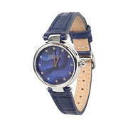 Coach Park Navy Blue Dial Navy Blue Leather Strap Watch for Women - 14503535
