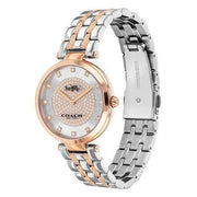 Coach Park Silver Dial Two Tone Steel Strap Watch for Women - 14503644