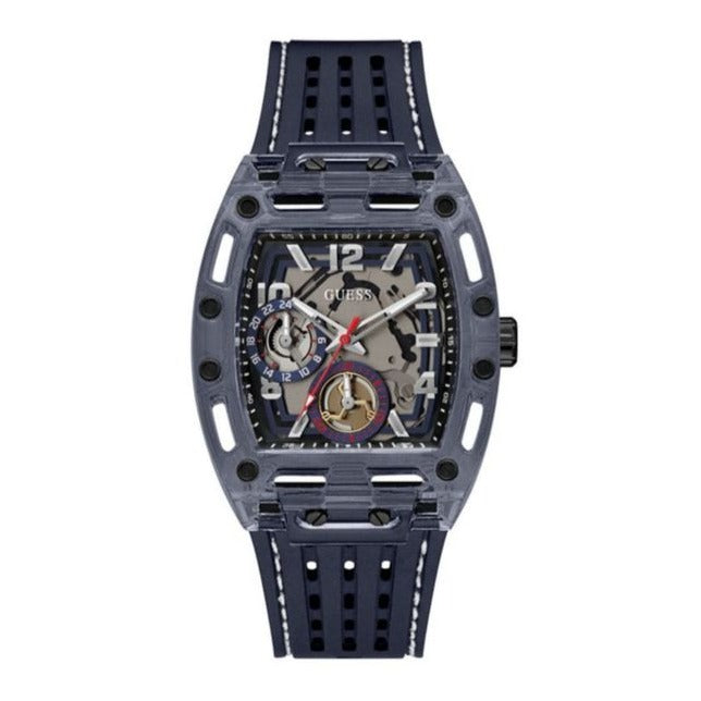  Shop Authentic Guess Phoenix Chronograph Black Dial Black Rubber Strap Watch for Men - GW0499G1 - Luxxuri