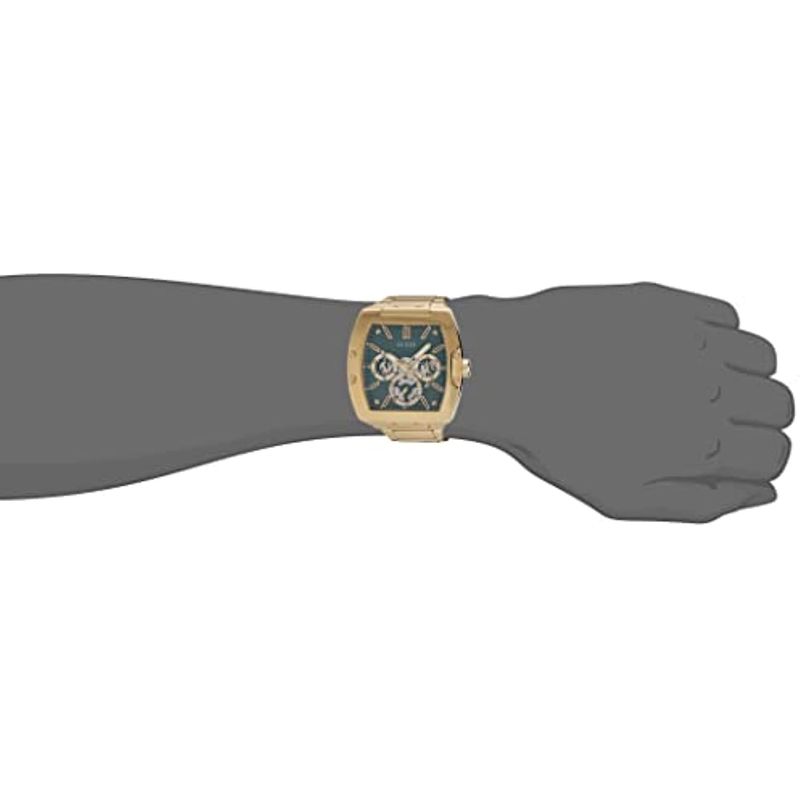  Shop Authentic Guess Phoenix Multi Function Green Dial Gold Steel Strap Watch for Men - GW0456G3 - Luxxuri