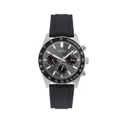  Shop Authentic Guess Altitude Chronograph Black Dial Black Rubber Strap Watch for Men - GW0332G1 - Luxxuri