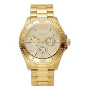  Shop Authentic Guess BFF Multifunction Gold Dial Gold Steel Strap Watch for Men - W0231L2 - Luxxuri