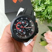  Shop Authentic Michael Kors Ryker Chronograph Black Dial Black Steel Strap Watch For Men - MK8529 - Luxxuri