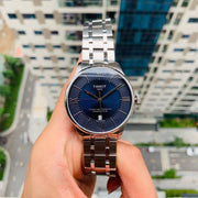  Shop Authentic Tissot Chemin Des Tourelles Powermatic 80 Blue Dial Silver Steel Strap Watch for Men - T099.407.11.048.00 - Luxxuri