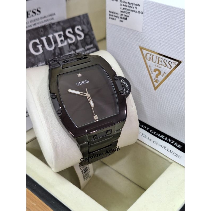  Shop Authentic Guess Trend Black Dial Black Steel Strap Watch for Men - GW0387G3 - Luxxuri