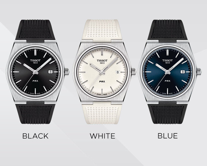  Shop Authentic Tissot PRX Blue Dial Black Rubber Strap Watch For Men - T137.410.17.041.00 - Luxxuri