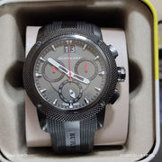  Shop Authentic Burberry The Endurance Chronograph Black Dial Black Rubber Strap Watch For Men - BU9802 - Luxxuri