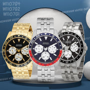  Shop Authentic Guess Odyssey Multifunction Blue Dial Silver Steel Strap Watch For Men - W1107G2 - Luxxuri
