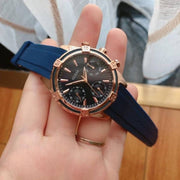  Shop Authentic Guess Analog Quartz Blue Dial Blue Rubber Strap Watch For Women - W0562L3 - Luxxuri