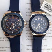  Shop Authentic Guess Zena Blue Dial Blue Silicone Strap Watch For Women - W1094L2 - Luxxuri