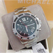  Shop Authentic Michael Kors Everest Chronograph Black Dial Silver Steel Strap Watch For Women - MK5753 - Luxxuri