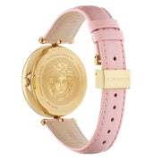  Shop Authentic Versace Palazzo Empire Pink Dial Pink Leather Strap Watch for Women - VCO030017 - Luxxuri