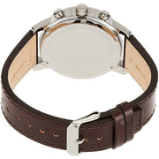  Shop Authentic Tommy Hilfiger Sport Multifunction Blue Dial Brown Leather Strap Watch for Men - 1791137 - Luxxuri