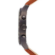  Shop Authentic Tommy Hilfiger Gavin Chronograph Quartz Black Dial Brown Leather Strap Watch for Men - 1791470 - Luxxuri