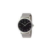  Shop Authentic Calvin Klein Surround Black Dial Silver Mesh Bracelet Watch for Men - K3W21121 - Luxxuri