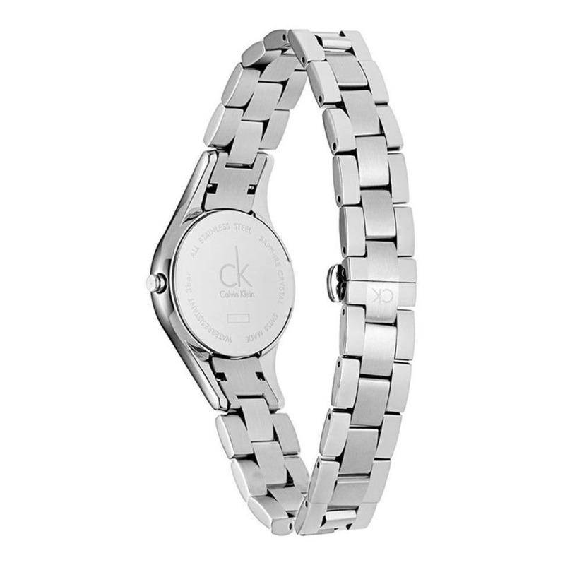  Shop Authentic Calvin Klein Simplicity Pink Dial Silver Steel Strap Watch for Women - K432314E - Luxxuri