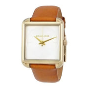  Shop Authentic Michael Kors Lake White Dial Brown Leather Strap Watch For Women - MK2584 - Luxxuri