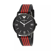  Shop Authentic Emporio Armani Kappa Black Dial Two Tone NATO Strap Watch For Men - AR11015 - Luxxuri