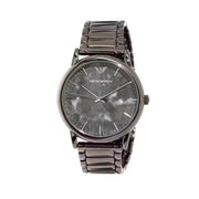  Shop Authentic Emporio Armani Luigi Analog Grey Dial Grey Steel Strap Watch For Men - AR11155 - Luxxuri