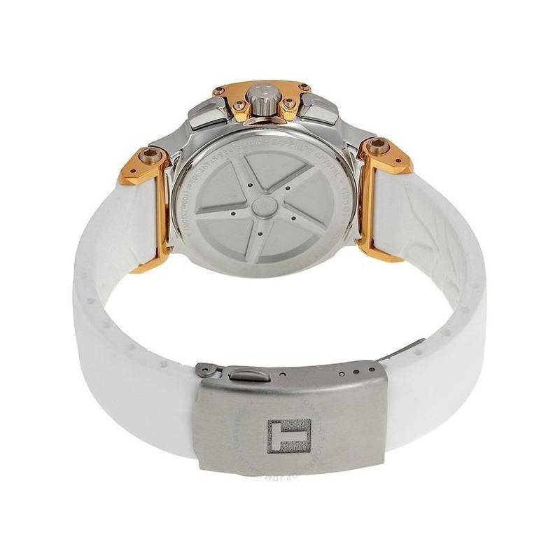  Shop Authentic Tissot T Race Chronograph White Dial White Rubber Strap Watch for Women - T048.217.27.017.00 - Luxxuri