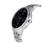  Shop Authentic Tommy Hilfiger Damon Chronograph Blue Dial Silver Steel Strap Watch for Men - 1791416 - Luxxuri