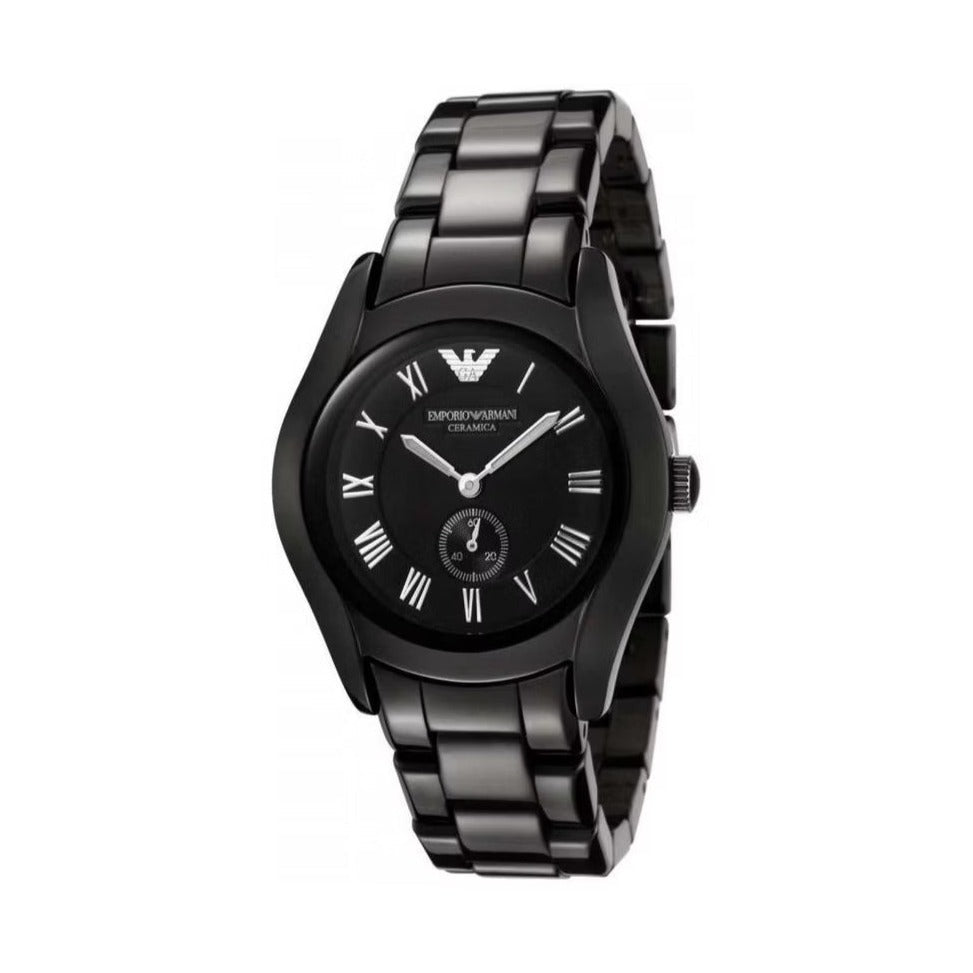  Shop Authentic Emporio Armani Ceramica Quartz Black Dial Black Steel Strap Watch For Women - AR1402 - Luxxuri