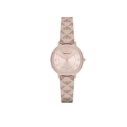  Shop Authentic Emporio Armani Kappa Quartz Rose Gold Dial Pink Leather Strap Watch For Women - AR11010 - Luxxuri