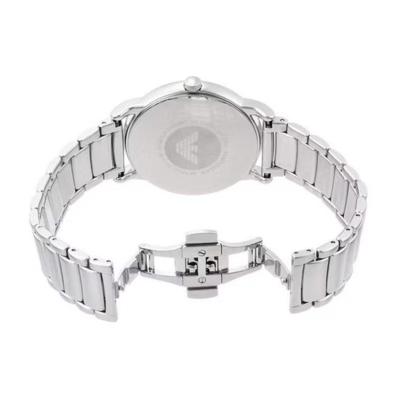  Shop Authentic Emporio Armani Classic Quartz Grey Dial Silver Steel Strap Watch For Men - AR11134 - Luxxuri