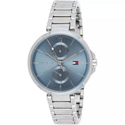  Shop Authentic Tommy Hilfiger Angela Blue Dial Silver Steel Strap Watch for Women - 1782126 - Luxxuri