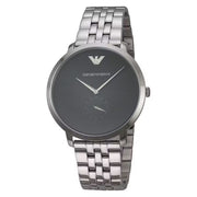  Shop Authentic Emporio Armani Classic Quartz Black Dial Silver Steel Strap Watch For Men - AR11161 - Luxxuri