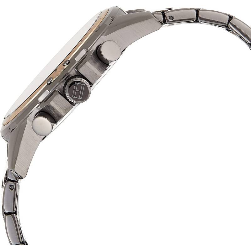  Shop Authentic Tommy Hilfiger Mason Grey Dial Grey Steel Strap Watch for Men - 1791790 - Luxxuri