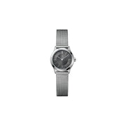  Shop Authentic Calvin Klein Minimal Grey Dial Silver Mesh Bracelet Watch for Women - K3M23124 - Luxxuri