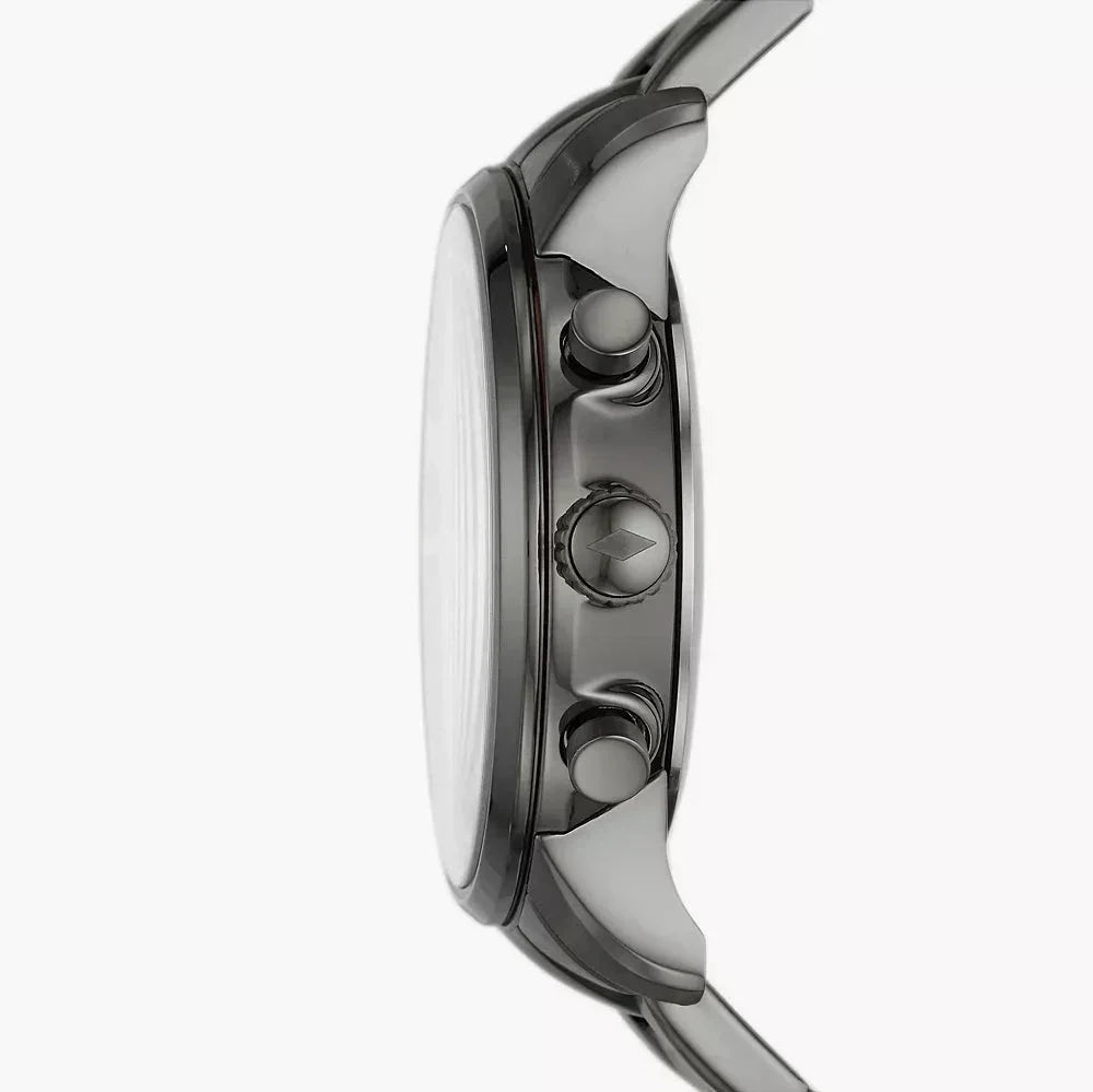  Shop Authentic Fossil Goodwin Chrono Analog Black Dial Grey Steel Strap Watch for Men - FS5518 - Luxxuri