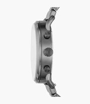  Shop Authentic Fossil The Commuter Black Dial Grey Steel Strap Watch for Men - FS5400 - Luxxuri