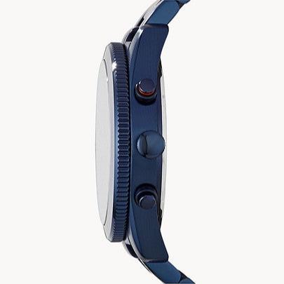  Shop Authentic Fossil Perfect Boyfriend Multifunction Blue Dial Blue Steel Strap Watch for Women - ES4093 - Luxxuri