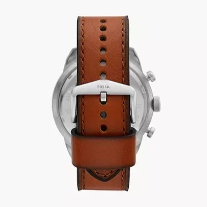  Shop Authentic Fossil Bronson Chronograph Green Dial Brown Leather Strap Watch for Men - FS5738 - Luxxuri