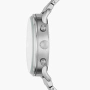  Shop Authentic Fossil The Commuter Black Dial Silver Steel Strap Watch for Men - FS5399 - Luxxuri