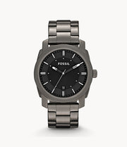  Shop Authentic Fossil Machine Chronograph Black Dial Grey Steel Strap Watch for Men - FS4774 - Luxxuri