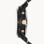  Shop Authentic Fossil Grant Sport Automatic Skeleton Black Dial Black Leather Strap Watch for Men - ME3138 - Luxxuri