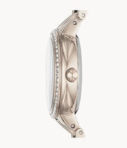  Shop Authentic Fossil Virginia Pink Dial Pink Steel Strap Watch for Women - ES4482 - Luxxuri