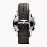 Shop Authentic Emporio Armani Valente Chronograph Brown Dial Brown Leather Strap Watch For Men - AR1785 - Luxxuri