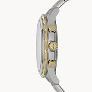  Shop Authentic Fossil Dean Chronograph White Dial Silver Steel Strap Watch for Men - FS4795 - Luxxuri