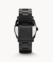 Shop Authentic Fossil Machine Black Dial Black Steel Strap Watch for Men - FS4775 - Luxxuri