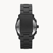  Shop Authentic Fossil Machine Chronograph Black Dial Black Steel Strap Watch for Men - FS4682 - Luxxuri