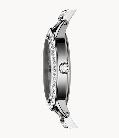  Shop Authentic Fossil Jesse White Dial Silver Steel Strap Watch for Women - ES2362 - Luxxuri