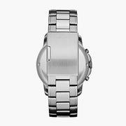  Shop Authentic Fossil Grant Chronograph Black Dial Silver Steel Strap Watch for Men - FS4736 - Luxxuri