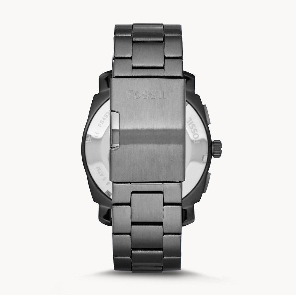  Shop Authentic Fossil Machine Chronograph Brown Dial Grey Steel Strap Watch for Men - FS4931 - Luxxuri