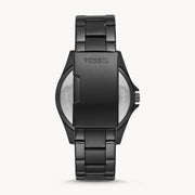 Shop Authentic Fossil Riley Multifunction Black Dial Black Steel Strap Watch for Women - ES4519 - Luxxuri