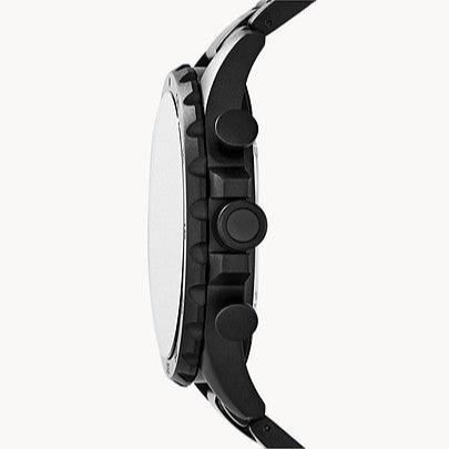  Shop Authentic Fossil Nate Chronograph Black Dial Black Steel Strap Watch for Men - JR1401 - Luxxuri
